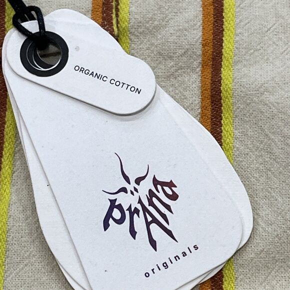 Prana NEW Unisex (MXL , WXXL) Mantra Heritage SLIM Organic Button Shirt Striped - Picture 12 of 14